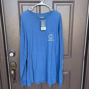 Southern Lure Mahi Painting Slate graphic print long sleeve Tshirt Men's XXL